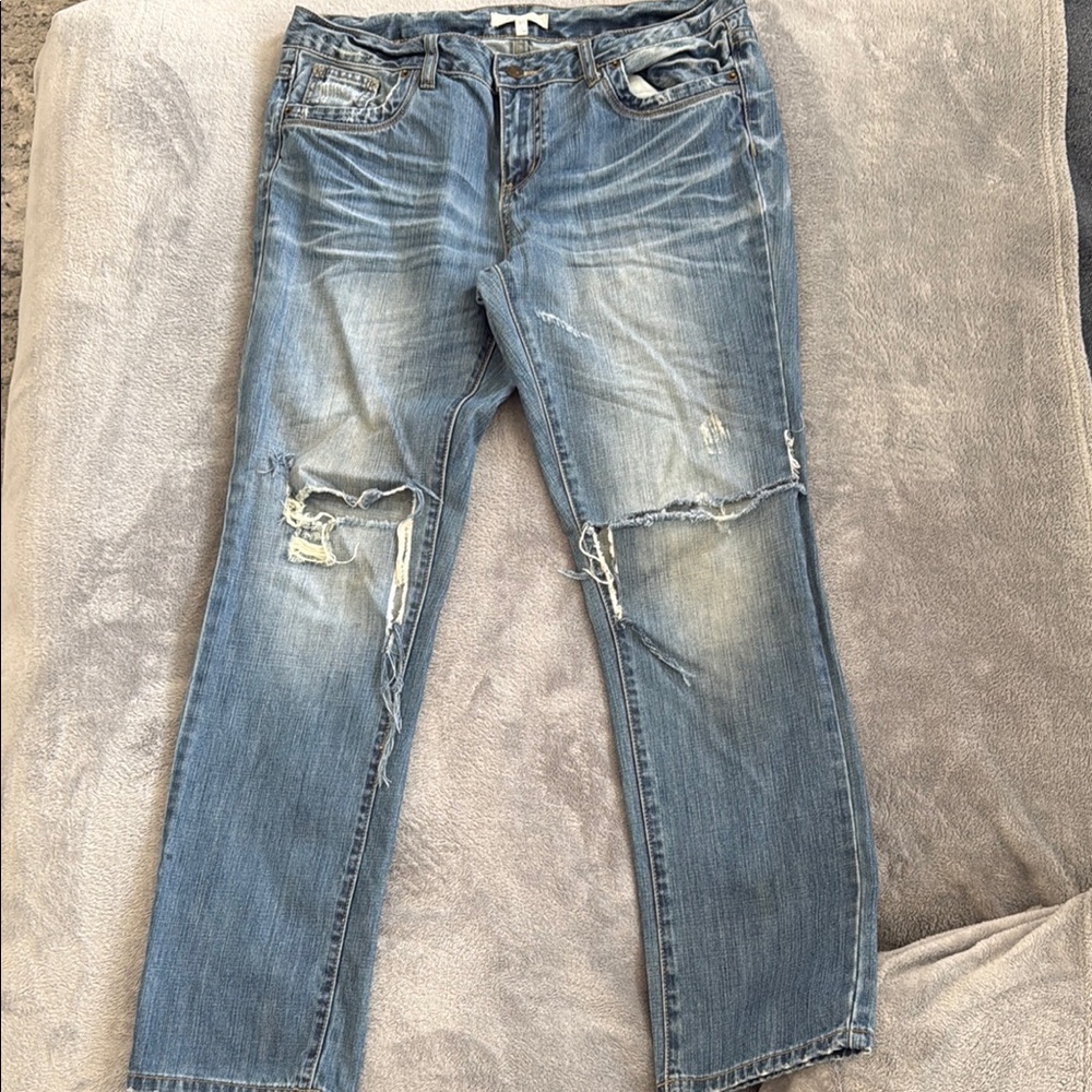 Heritage 1981 Distressed Boyfriend Jeans